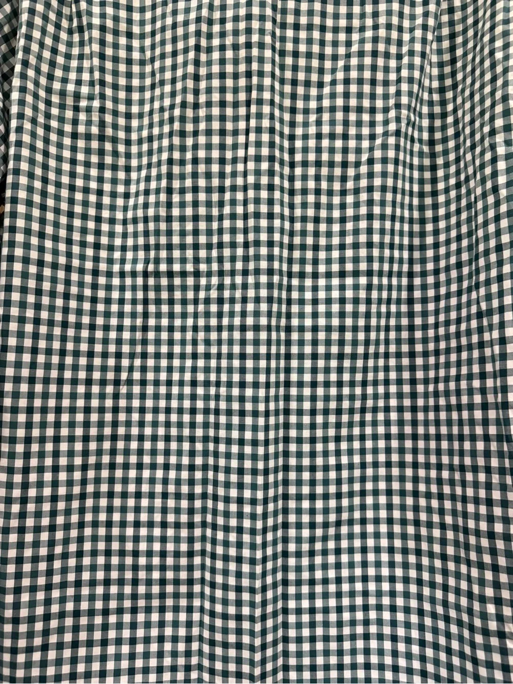 J. Crew Men's Green Check Button-Down Shirt